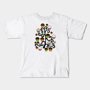 Cupcake Tree Kids T-Shirt